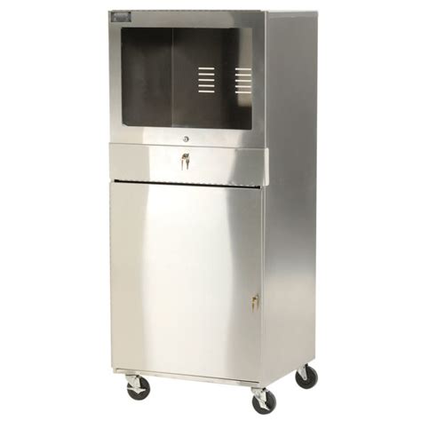 stainless steel computer cabinet|AERO Manufacturing Stainless Steel Mobile .